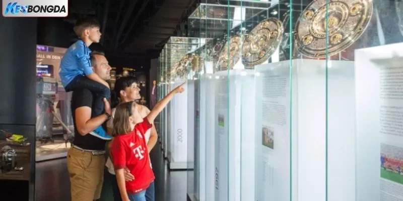 Bảo tàng FC Bayern điểm đến du lịch hàng đầu cho fan hâm mộ đội bóng
