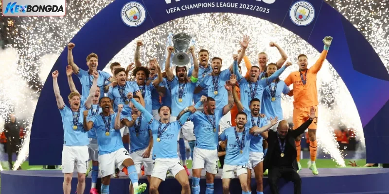 Chức vô địch Champions League đầu tiên của nửa xanh thành Man Chức vô địch Champions League đầu tiên của nửa xanh thành Man